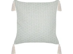 Conjunto De 2 Almofadas Decorativas Verde Menta 42 X 42 Cm Hakone