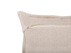 Conjunto De 2 Almofadas Decorativas Creme E Pretas 45 X 45 Cm Sirvan
