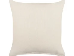 Conjunto De 2 Almofadas Decorativas Em Algodao Creme E Preto Com Padrao Geometrico 45 X 45 Cm Calanthe