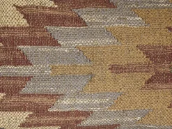 Conjunto De 2 Almofadas Decorativas Em Juta Multicolor 30 X 50 Cm Deepor