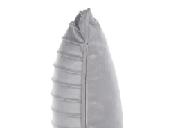 Conjunto De 2 Almofadas Decorativas Cinzentas 30 X 50 Cm Komana
