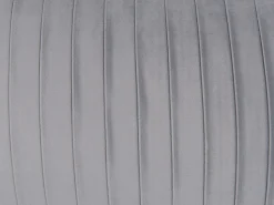 Conjunto De 2 Almofadas Decorativas Cinzentas 30 X 50 Cm Komana