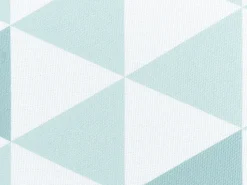 Conjunto De 2 Almofadas De Assento Azuis E Brancas Com Padrao Geometrico Terni