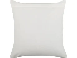 Conjunto De 2 Almofadas Decorativas Verde Claro E Branco 45 X 45 Cm Larics