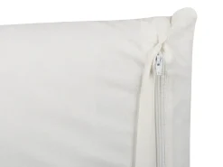 Conjunto De 2 Almofadas Decorativas Verde Claro E Branco 45 X 45 Cm Larics