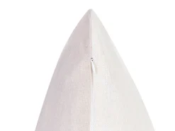 Conjunto De 2 Almofadas Decorativas Creme 45 X 45 Cm Abal