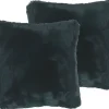 Conjunto De 2 Almofadas Decorativas 42 X 42 Cm Verde Escuro Tandur