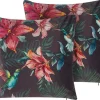 Conjunto De 2 Almofadas Decorativas Multicolor 45 X 45 Cm Dichondra