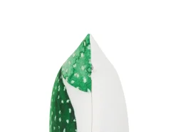 Conjunto De 2 Almofadas De Jardim Verde 45 X 45 Cm Ostina