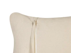 Conjunto De 2 Almofadas Decorativas Em Algodao Multicolor As Riscas 45 X 45 Cm Dicliptera