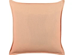 Conjunto De 2 Almofadas Decorativas Com Padrao De Diamante Em Veludo Rosa 45 X 45 Cm Rhodocoma
