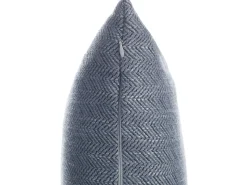 Conjunto De 2 Almofadas Decorativas Azuis 45 X 45 Cm Lupine