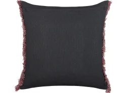 Conjunto De 2 Almofadas Decorativas Com Padrao De Flor Em Veludo Multicolor 45 X 45 Cm Ruta
