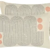 Conjunto De 2 Almofadas Decorativas Multicoloridas 30 X 50 Cm Tiarella