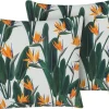 Conjunto De 2 Almofadas De Jardim Verdes 45 X 45 Cm Tsotyli