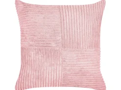 Conjunto De 2 Almofadas Decorativas Em Bombazine Rosa 43 X 43 Cm Millet