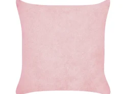 Conjunto De 2 Almofadas Decorativas Em Bombazine Rosa 43 X 43 Cm Millet