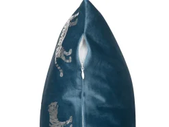Conjunto De 2 Almofadas Decorativas 45 X 45 Cm Azul Bluebell