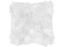 Conjunto De 2 Almofadas Decorativas Brancas 45 X 45 Cm Lubha