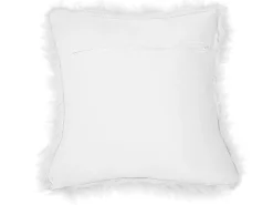 Conjunto De 2 Almofadas Decorativas Brancas 45 X 45 Cm Lubha