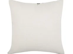 Conjunto De 2 Almofadas Decorativas De Pele Sintetica 45 X 45 Cm Preta Lunaria