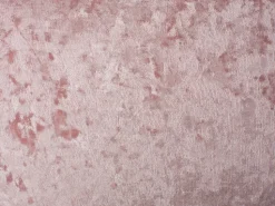 Conjunto De 2 Almofadas Decorativas De Veludo 45 X 45 Cm Rosa Hosta