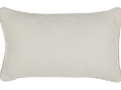 Conjunto De 2 Almofadas Decorativas Brancas 30 X 50 Cm Heliotrope