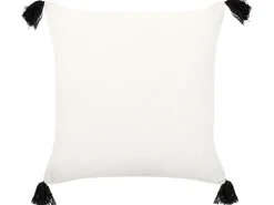 Conjunto De 2 Almofadas Decorativas Pretas E Brancas 45 X 45 Cm Mays