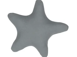 Conjunto De 2 Almofadas Decorativas Em Forma De Estrela Cinzenta 40 X 40 Cm Bhopal