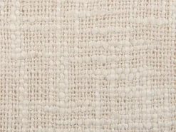 Conjunto De 2 Almofadas Decorativas Em Algodao Creme E Preto 45 X 45 Cm Fuchsia