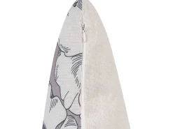 Conjunto De 2 Almofadas Decorativas Cinzentas E Brancas 45 X 45 Cm Sophora