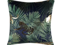 Conjunto De 2 Almofadas Decorativas Verdes 45 X 45 Cm Bellerose