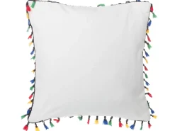 Conjunto De 2 Almofadas Decorativas Com Motivo De Aves 45 X 45 Cm Mallow