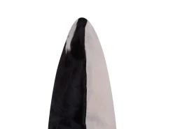 Conjunto De 2 Almofadas Decorativas Em Pele Castanha Escura 45 X 45 Cm Marady