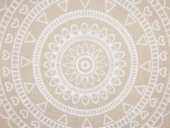 Conjunto De 2 Almofadas Decorativas Brancas E Cremes 45 X 45 Cm Agrimony
