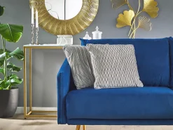 Conjunto De 2 Almofadas Decorativas Cinzentas Com Relevo 45 X 45 Cm Motari