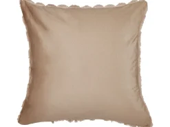 Conjunto De 2 Almofadas Decorativas Cor De Areia 43 X 43 Cm Purslane