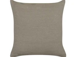 Conjunto De 2 Almofadas Decorativas Taupe 45 X 45 Cm Sagina