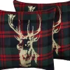 Conjunto De 2 Almofadas Decorativas Multicolor 45 X 45 Cm Rudolph