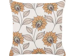 Conjunto De 2 Almofadas Decorativas Multicolores 45 X 45 Cm Tuberose