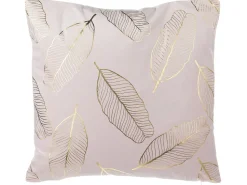 Conjunto De 2 Almofadas Decorativas 45 X 45 Cm Rosa Freesia
