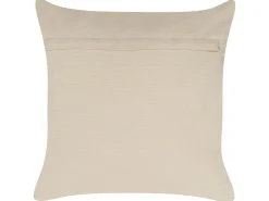 Conjunto De 2 Almofadas De Algodao Com Padrao Geometrico 50 X 50 Cm Cobre Oujda