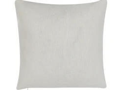 Conjunto De 2 Almofadas Decorativas Creme E Dourado 45 X 45 Cm Gomphrena