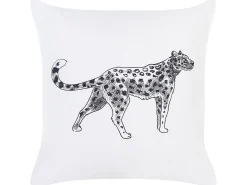 Conjunto De 2 Almofadas Decorativas Em Veludo Branco 45 X 45 Cm Marula