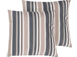 Conjunto De 2 Almofadas De Jardim Multicolor 40 X 40 Cm Kastos
