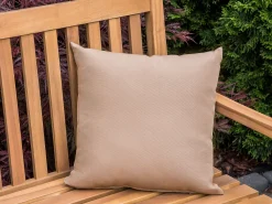 Conjunto De 2 Almofadas De Jardim Cor De Areia 40 X 40 Cm Palairos
