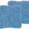 Conjunto De 2 Almofadas Decorativas Azuis 45 X 45 Cm Cide