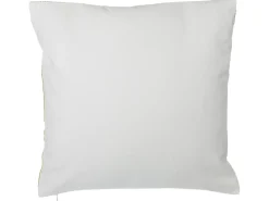 Conjunto De 2 Almofadas Decorativas De Algodao 45 X 45 Cm Padrao Folhas Verdes Zenobia