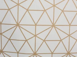 Conjunto De 2 Almofadas Decorativas De Algodao 45 X 45 Cm Dourada Sedum