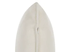 Conjunto De 2 Almofadas Decorativas Brancas 45 X 45 Cm Heliotrope